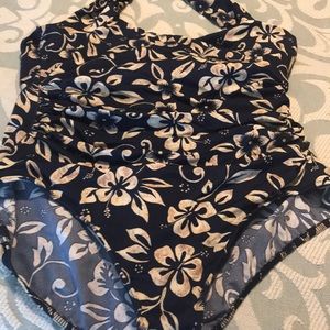 Woman’s one piece bathing suit